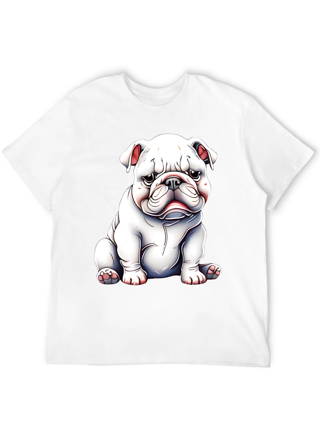 Bulldog Graphic Black Tee