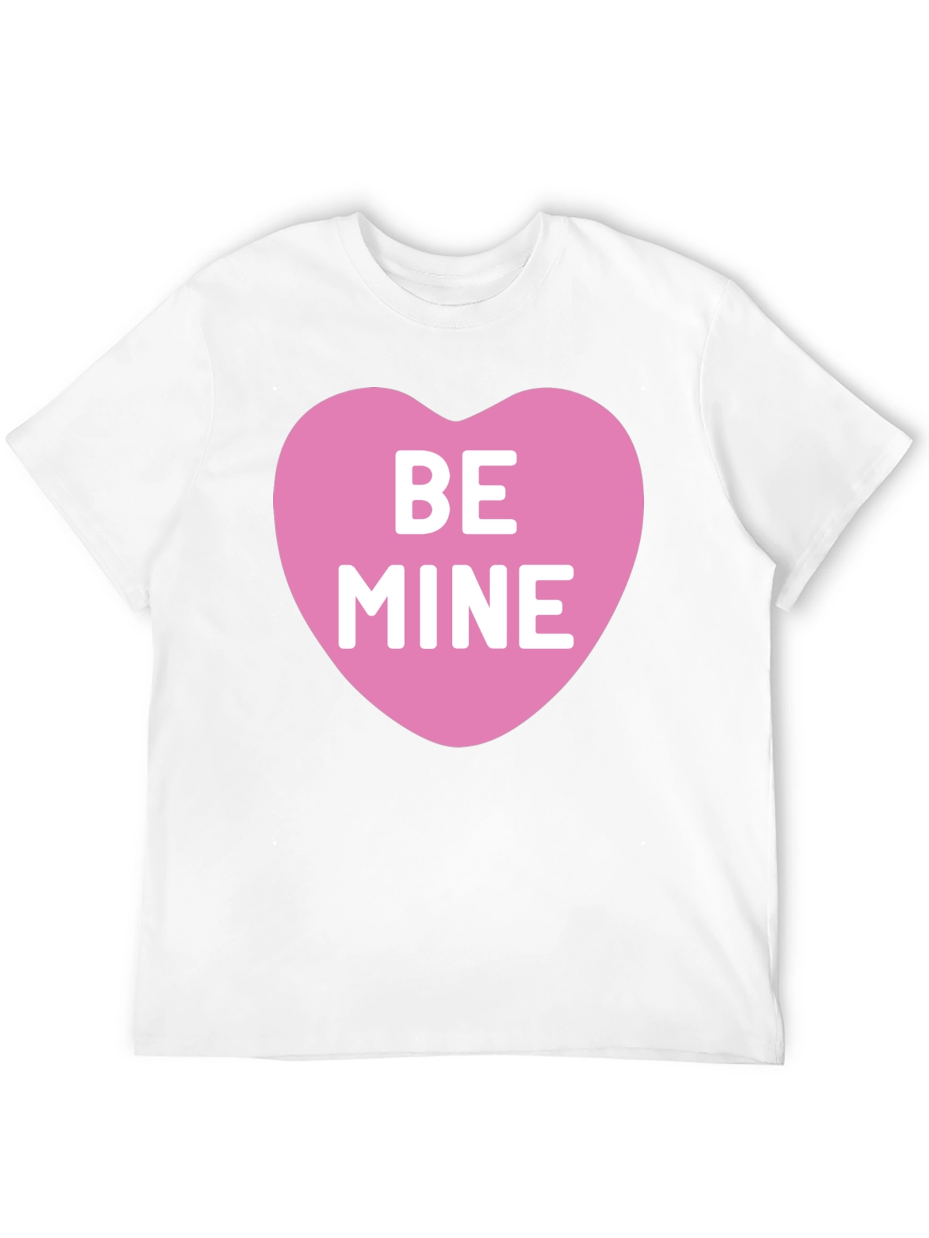 Be Mine Heart Graphic Tee - Valentines Day