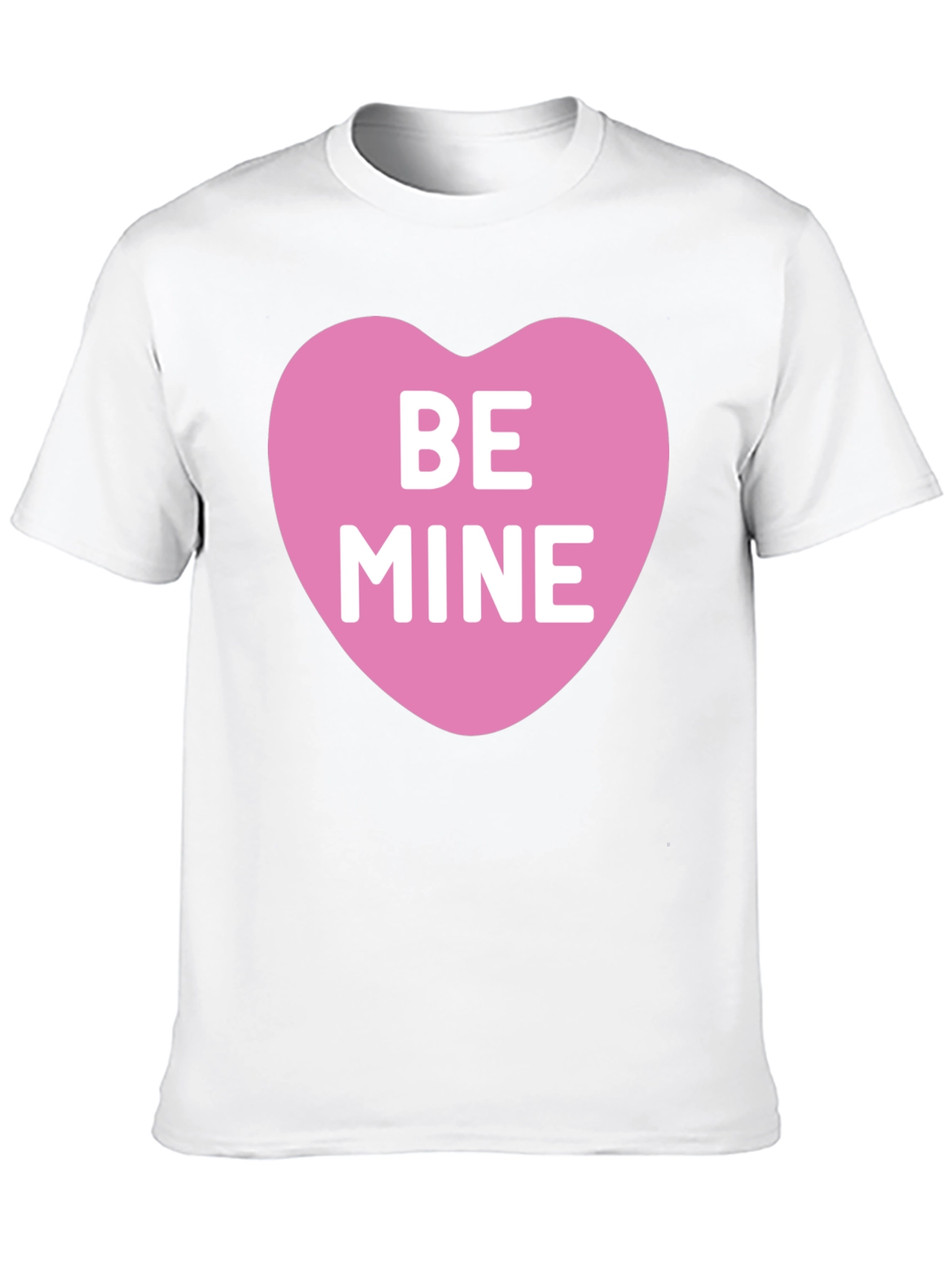 Be Mine Heart Graphic Tee - Valentines Day