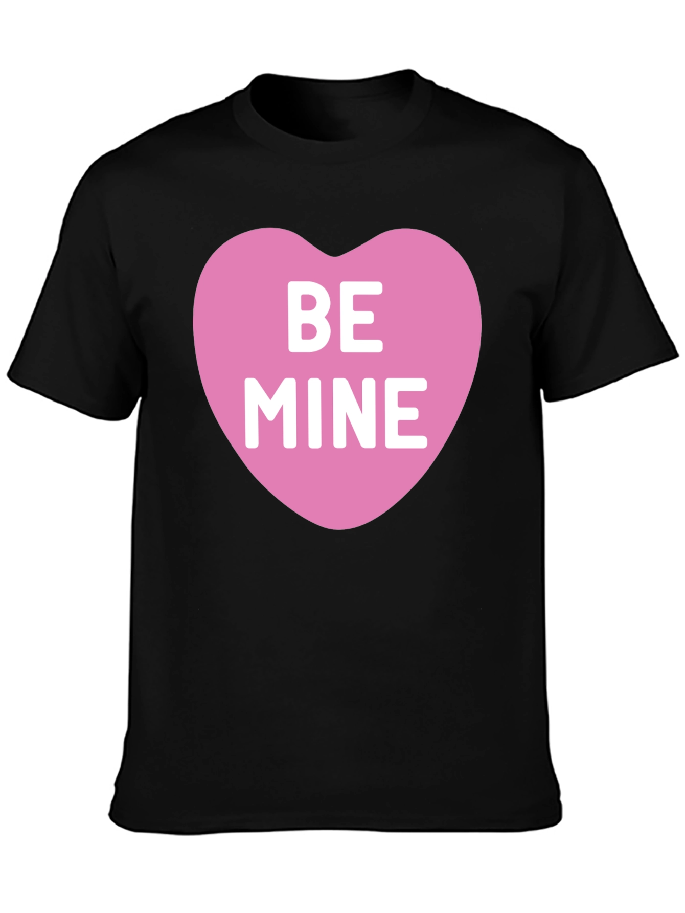 Be Mine Heart Graphic Tee - Valentines Day