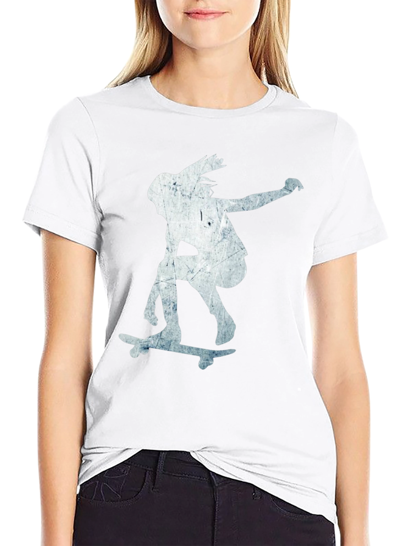 Skateboarder Graphic Tee - Cool & Casual