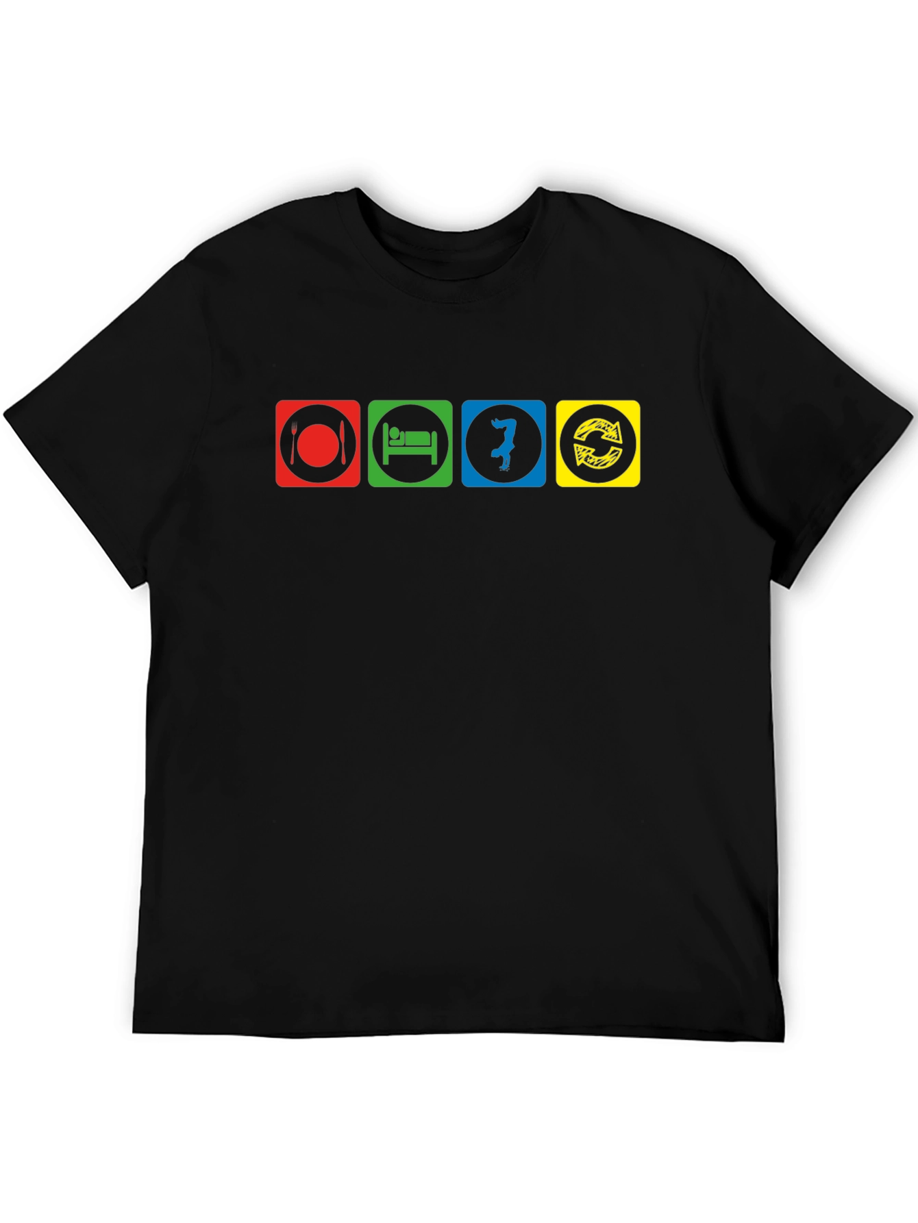 Eat Sleep Dance Repeat Graphic Tee