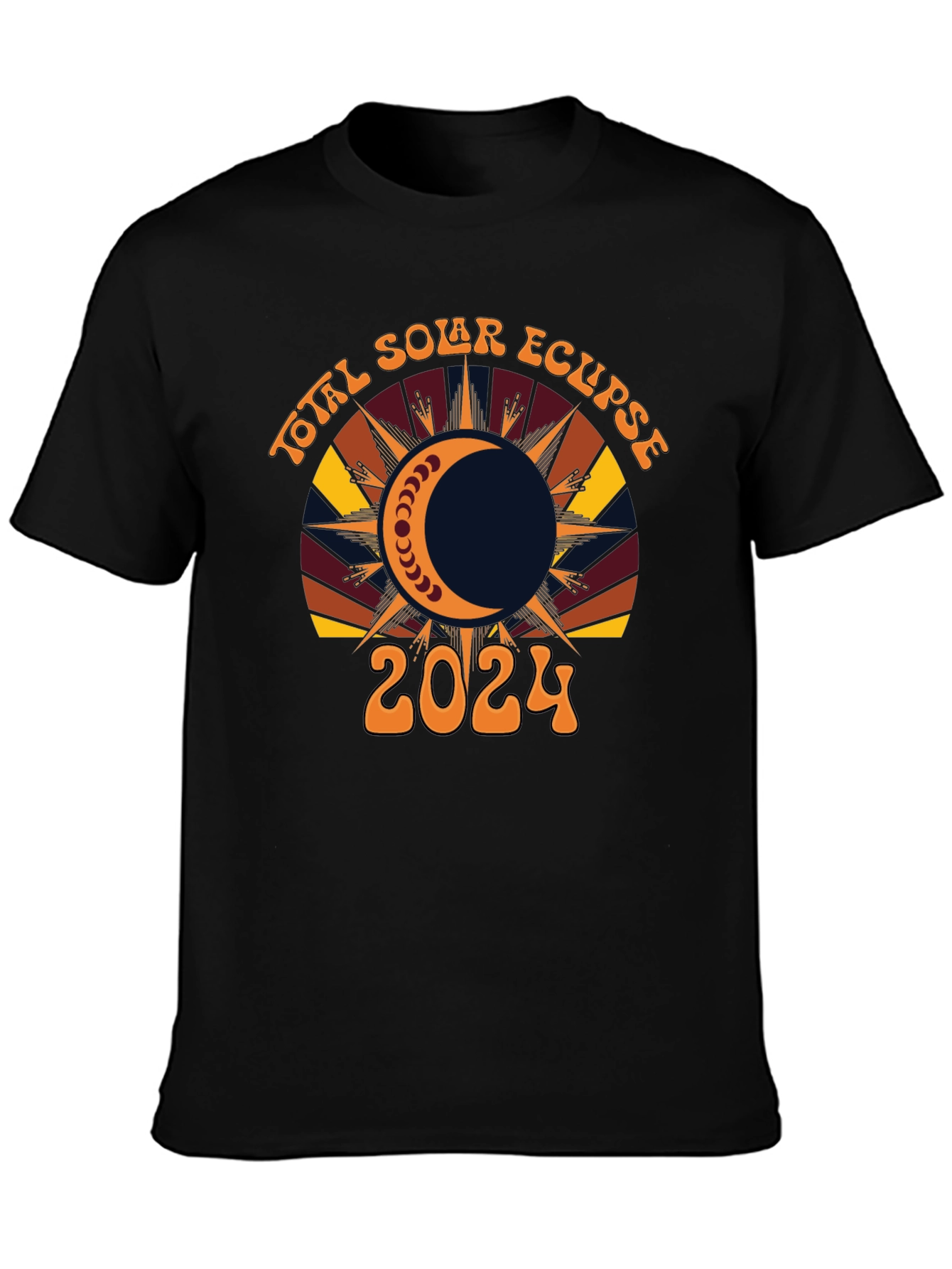 Total Solar Eclipse 2024 Graphic Tee