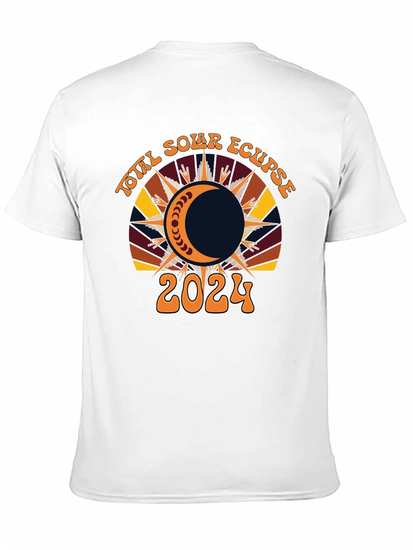 Total Solar Eclipse 2024 Graphic Tee