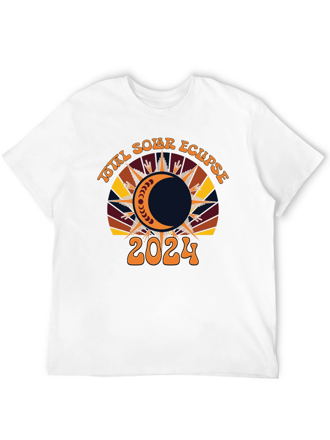 Total Solar Eclipse 2024 Graphic Tee