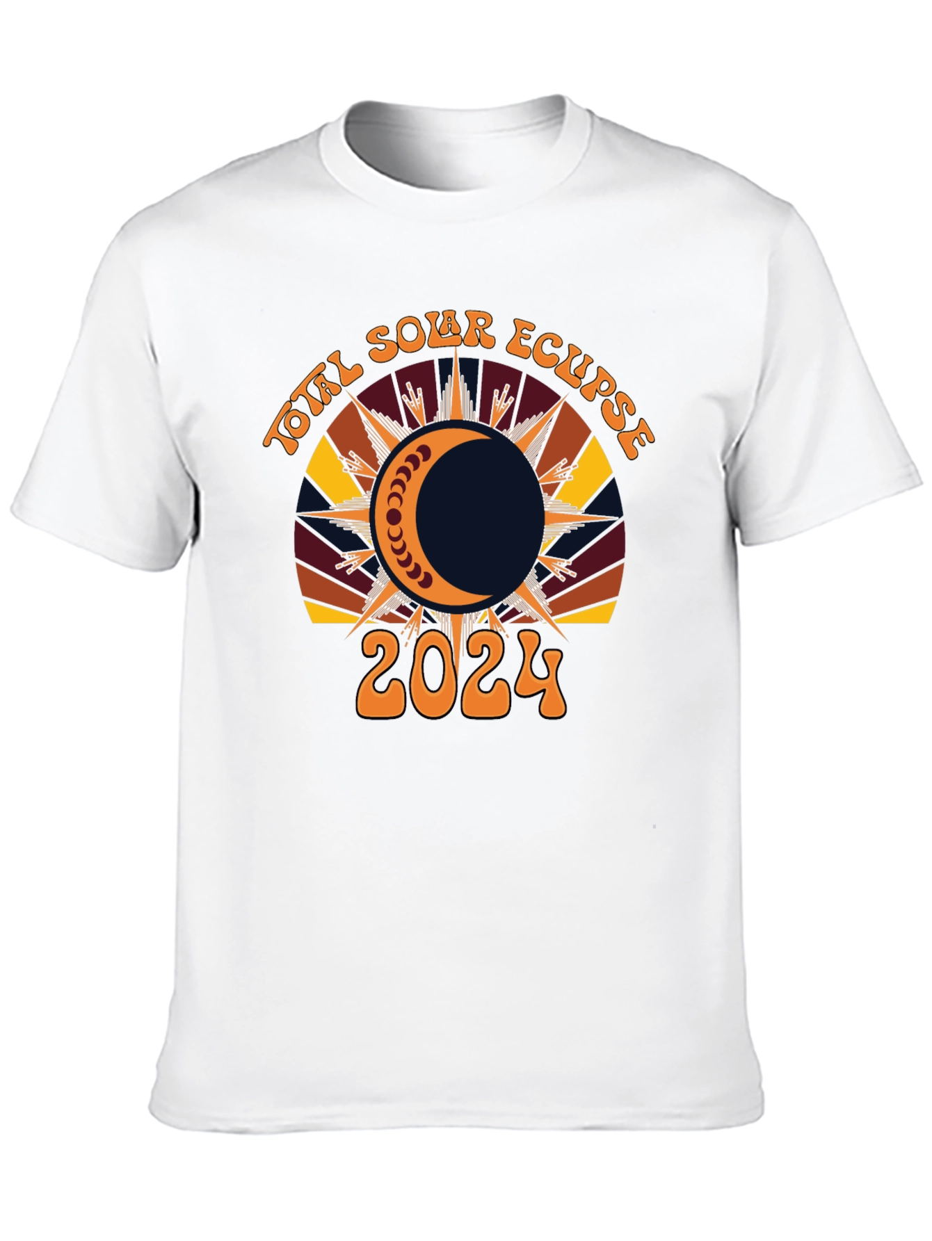 Total Solar Eclipse 2024 Graphic Tee