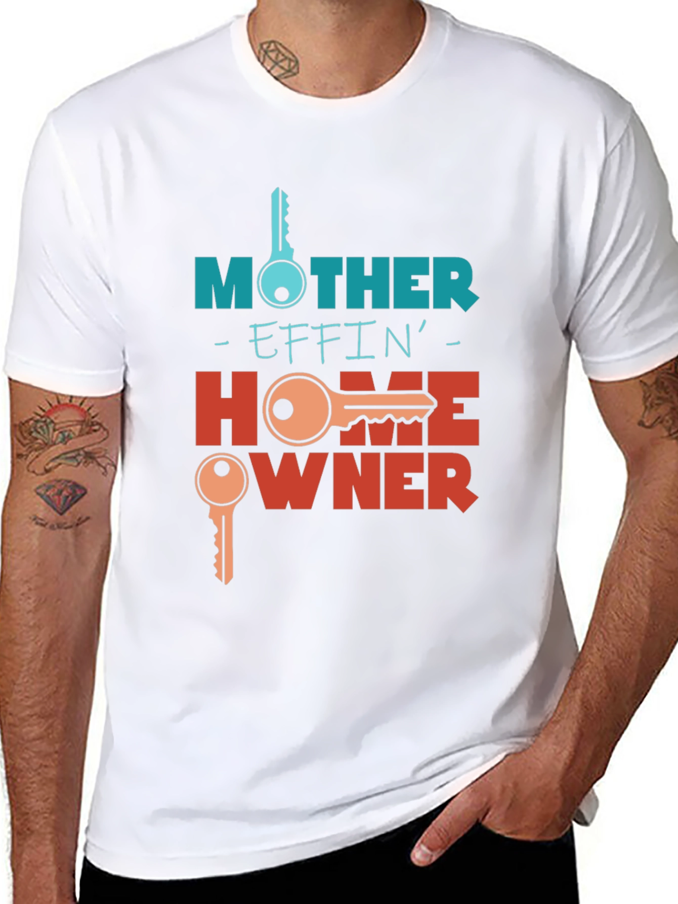 Mother Effin Homeowner Graphic T-Shirt
