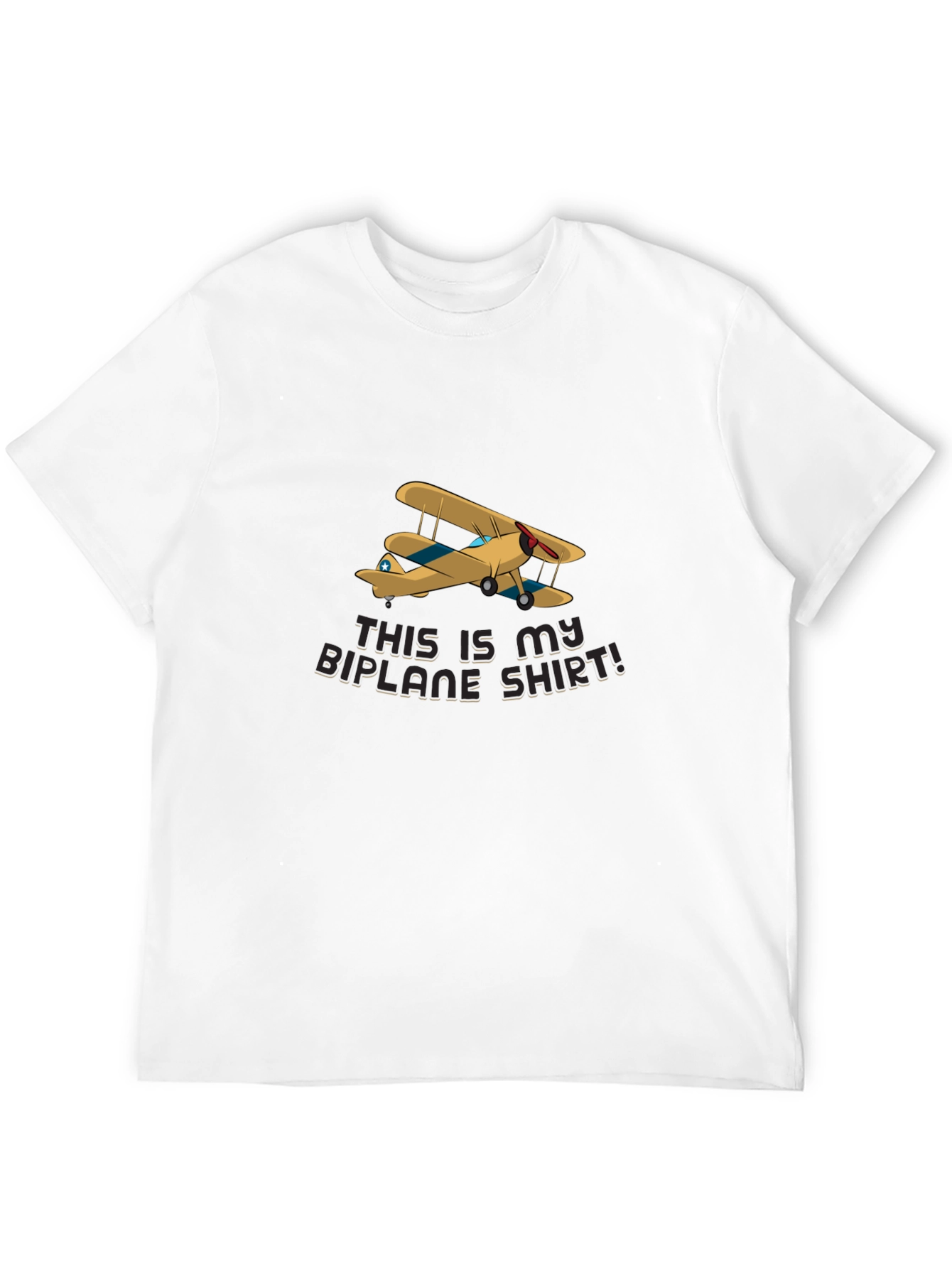 Biplane Shirt - Aviation Enthusiast Tee