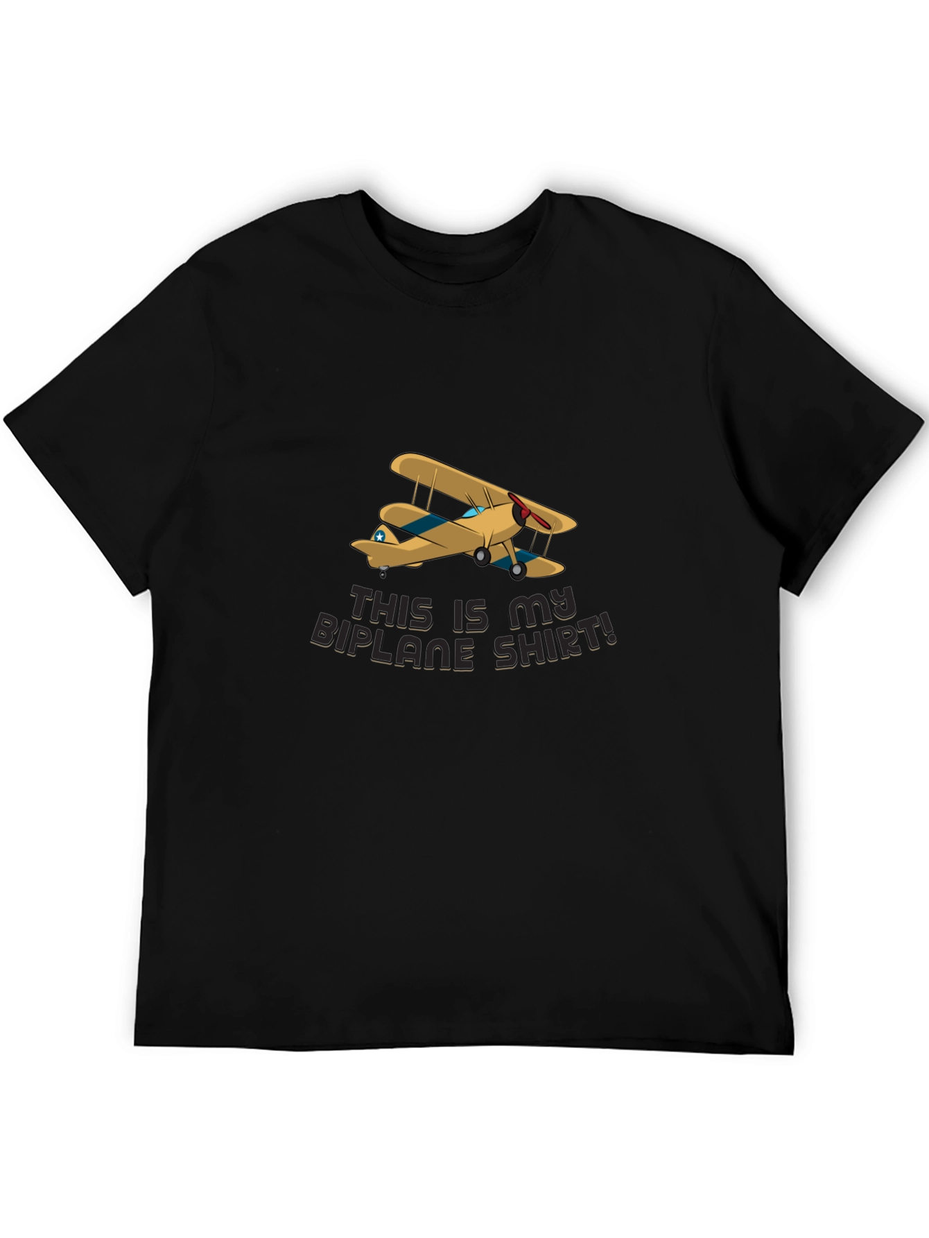 Biplane Shirt - Aviation Enthusiast Tee