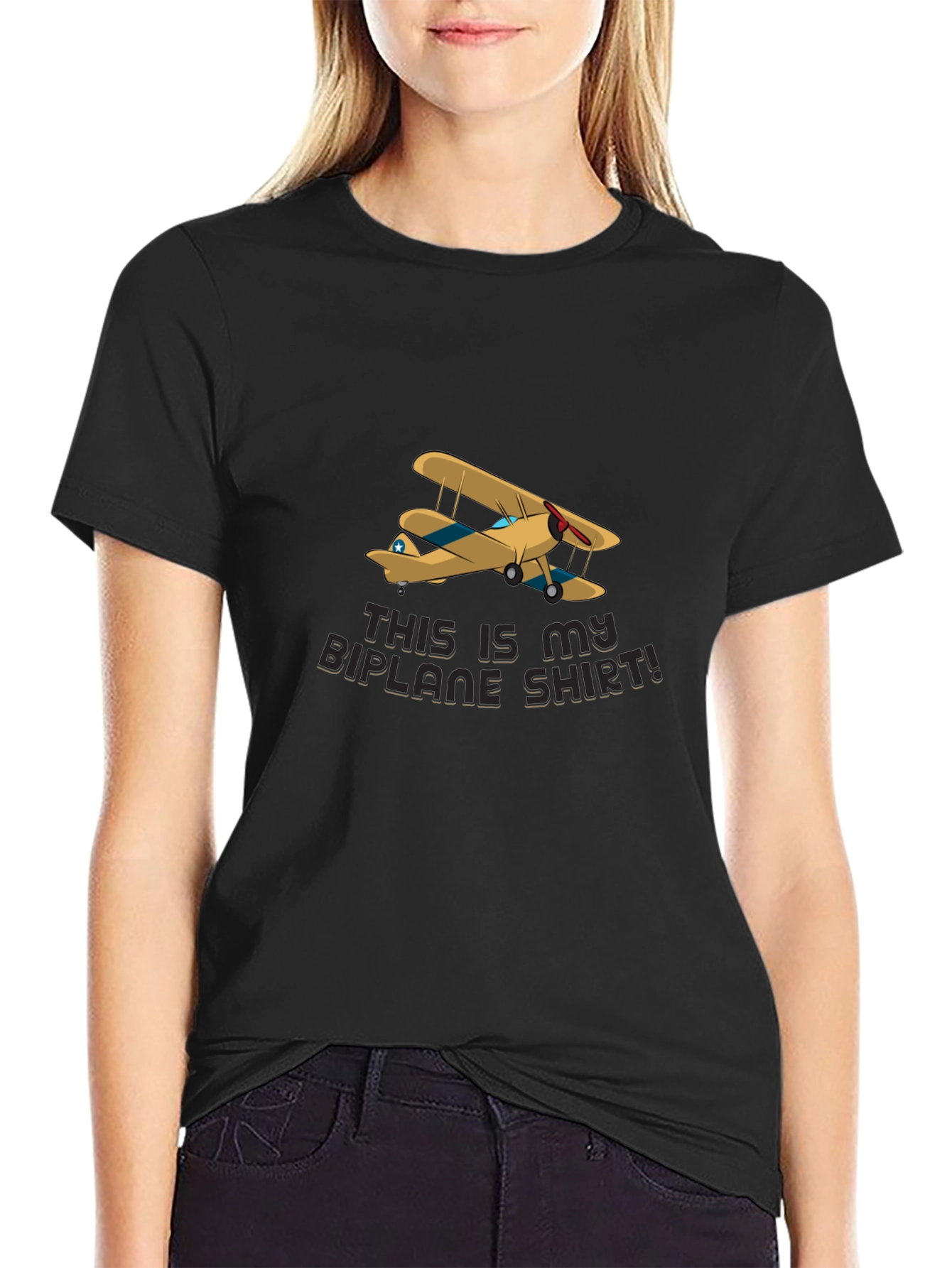 Biplane Shirt - Aviation Enthusiast Tee