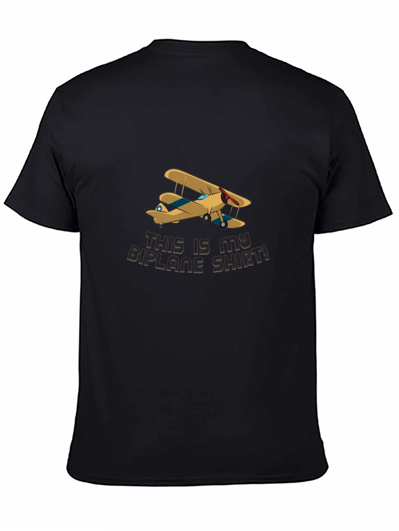 Biplane Shirt - Aviation Enthusiast Tee