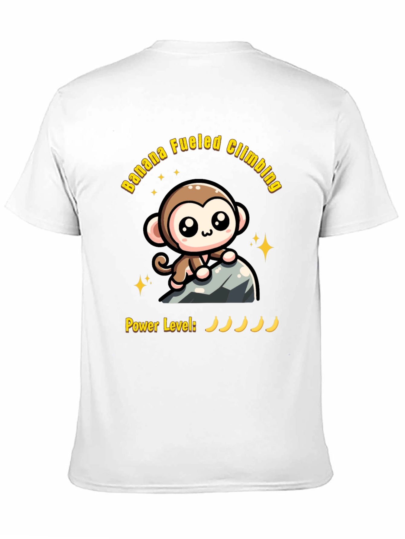 Banana Fueled Climbing Monkey T-Shirt