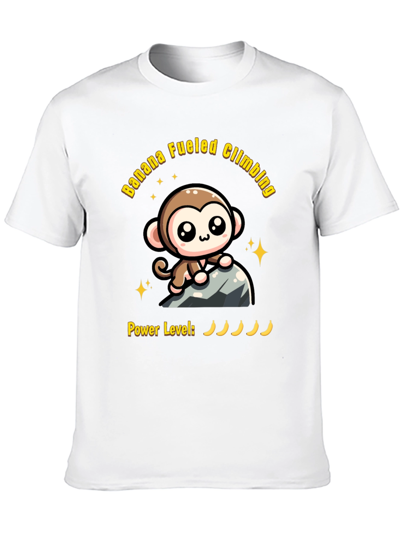 Banana Fueled Climbing Monkey T-Shirt