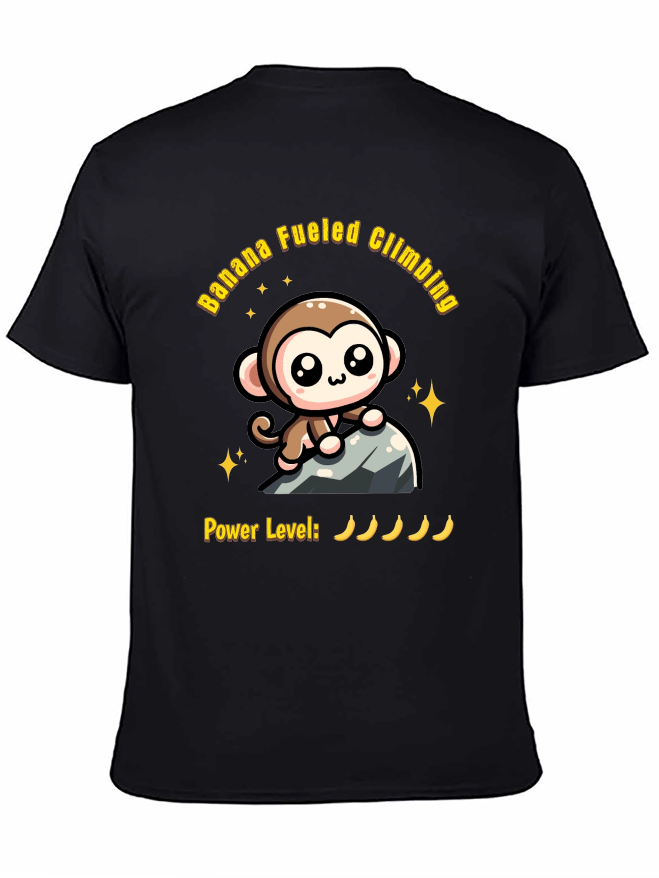 Banana Fueled Climbing Monkey T-Shirt