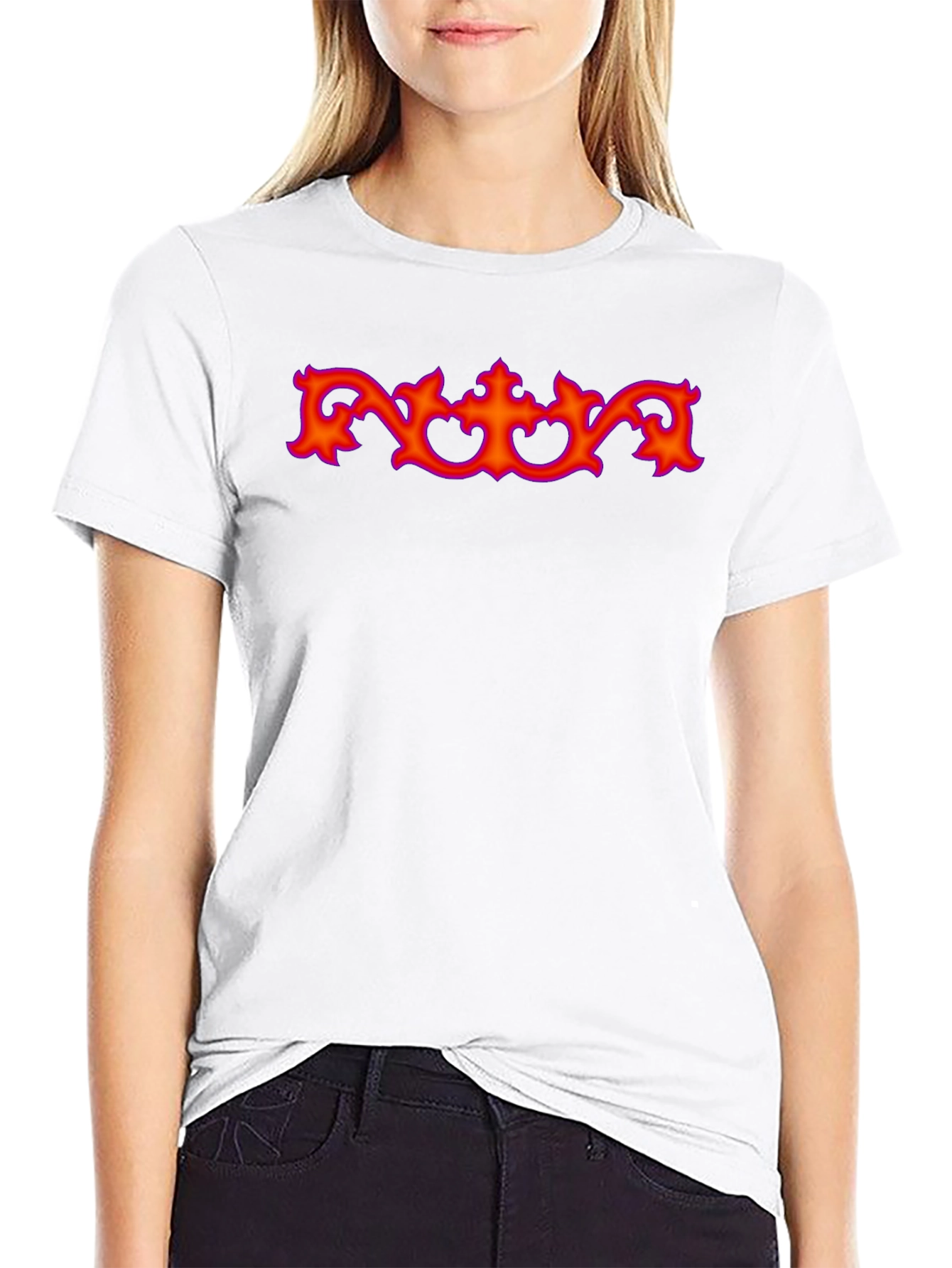 Ornate Black T-Shirt