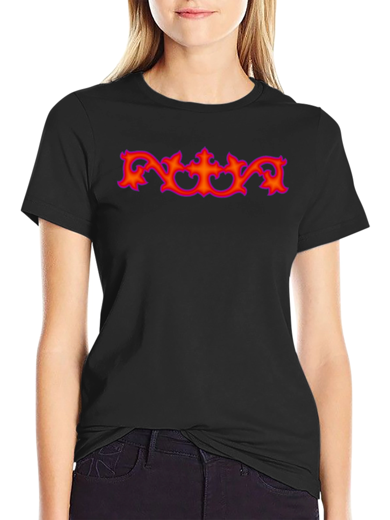 Ornate Black T-Shirt