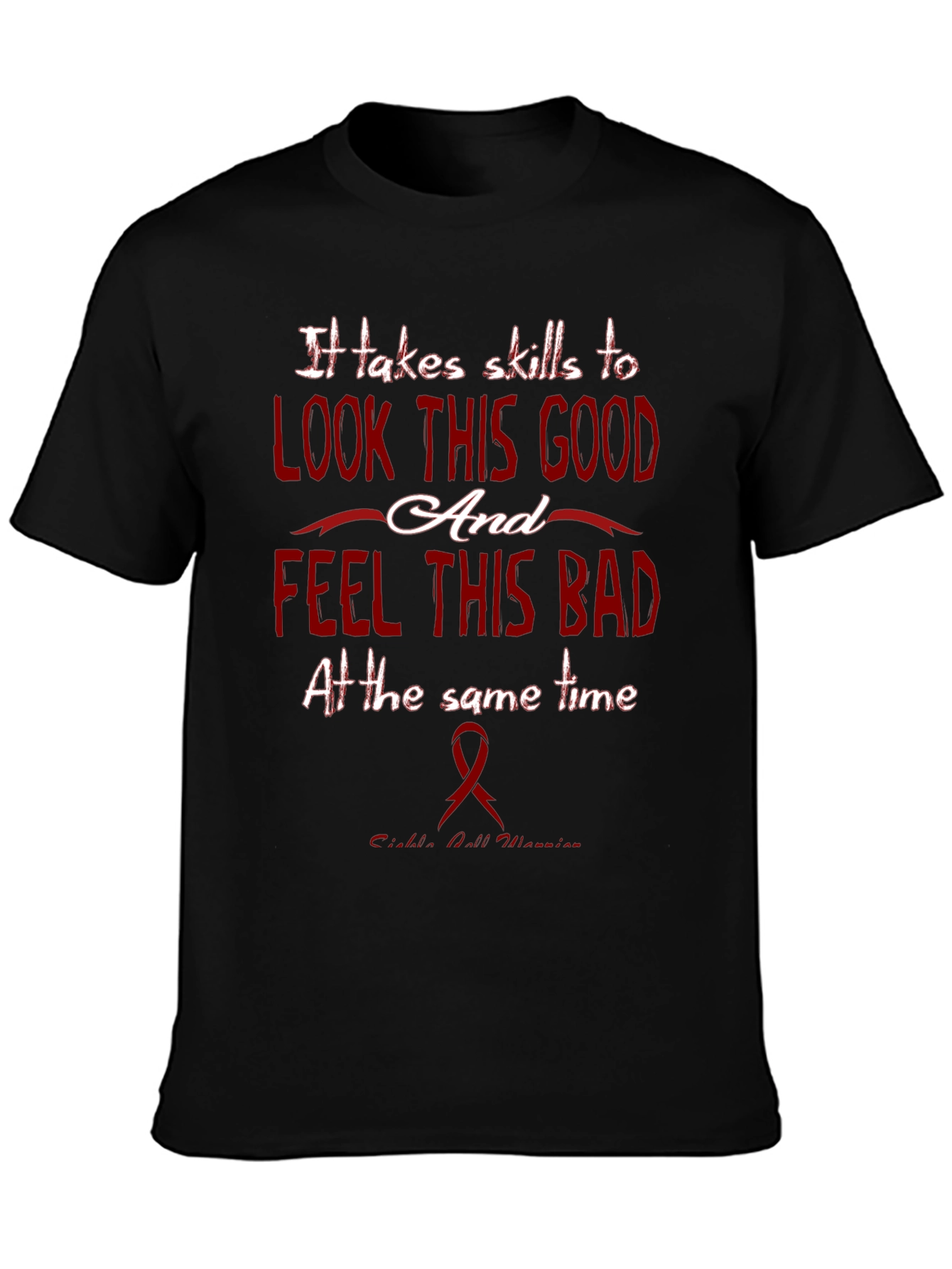 Skills to Look Good Graphic Tee