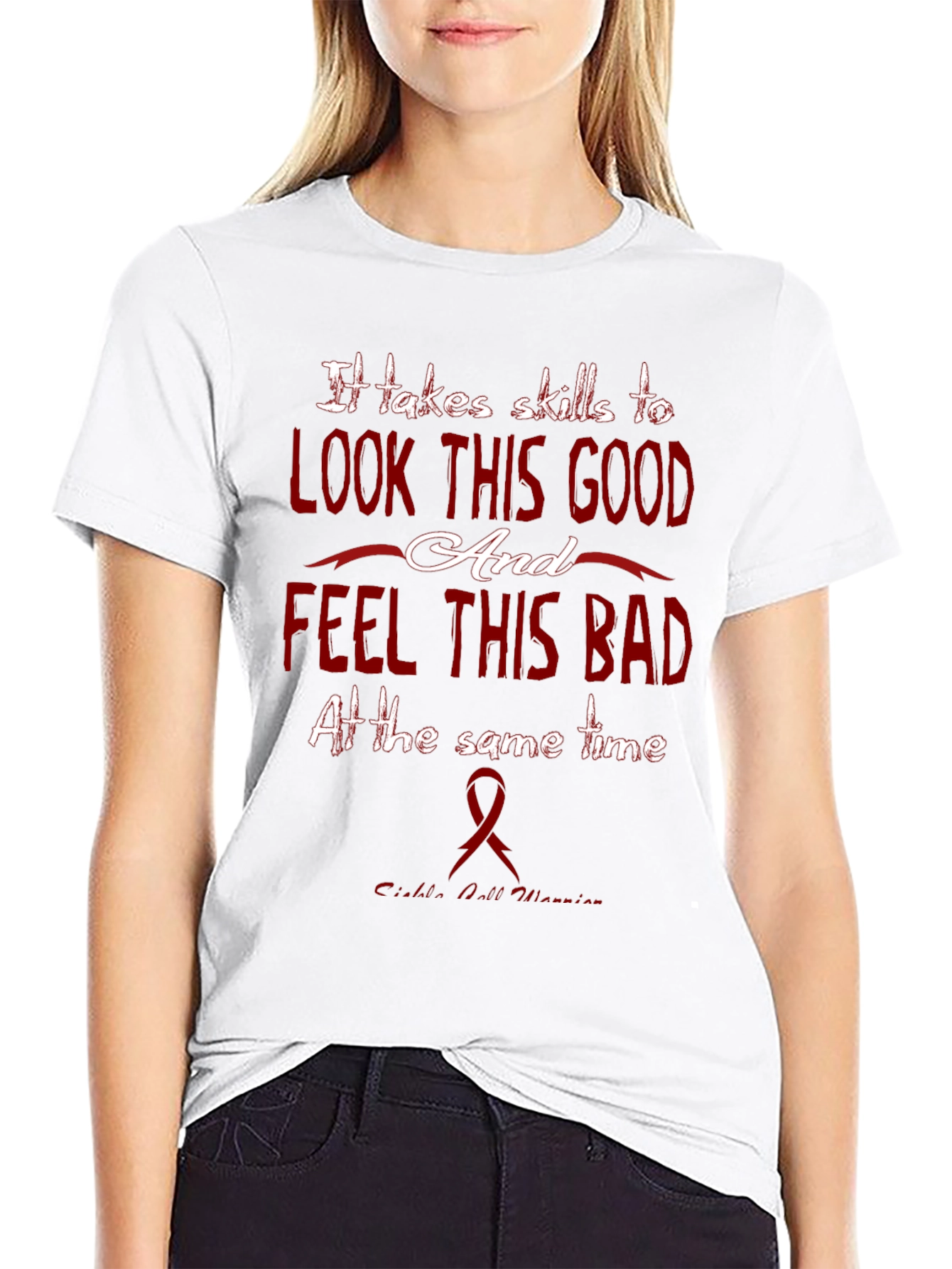Skills to Look Good Graphic Tee