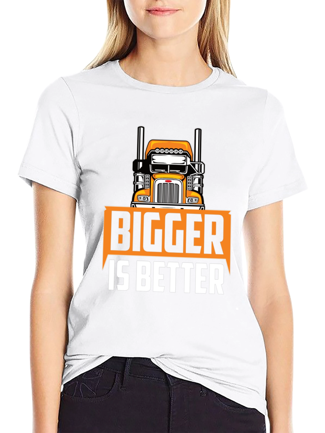 Bigger is Better Trucker T-Shirt