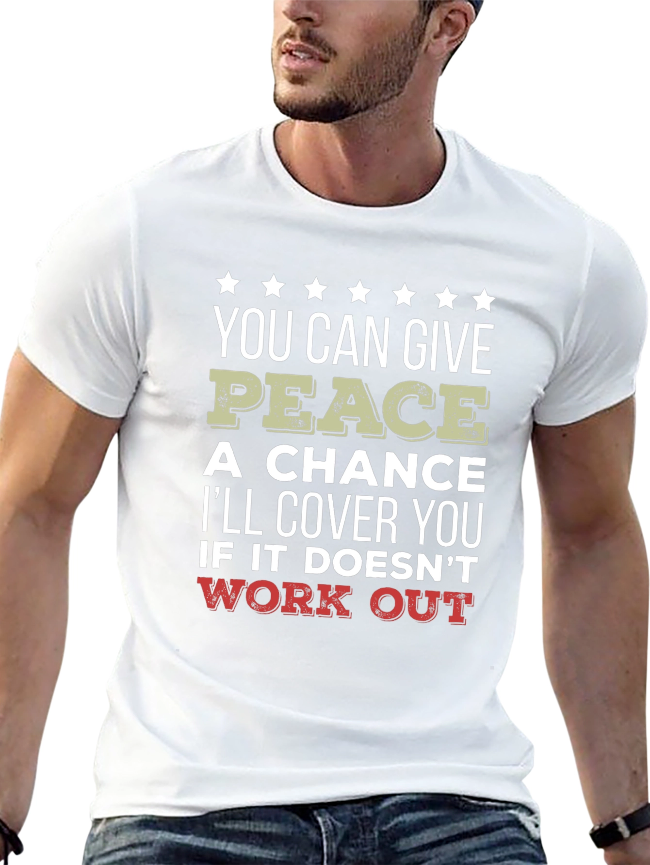 Peace A Chance Graphic Tee - Cover You