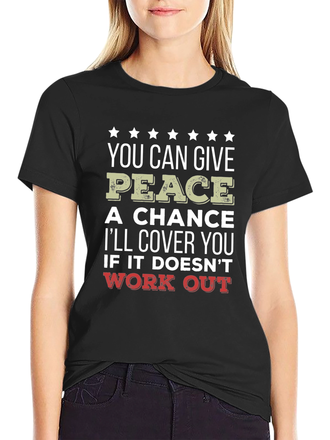 Peace A Chance Graphic Tee - Cover You