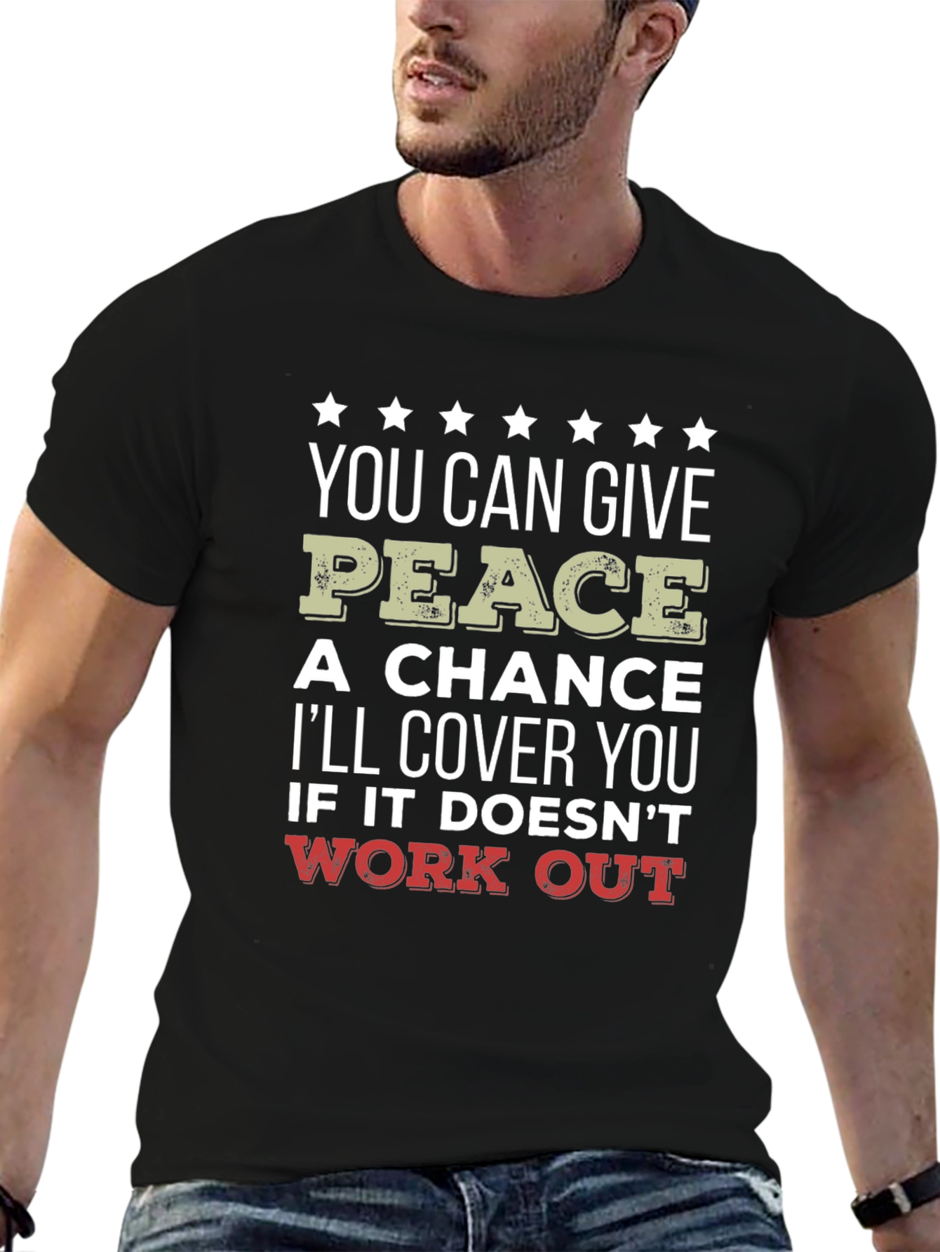Peace A Chance Graphic Tee - Cover You
