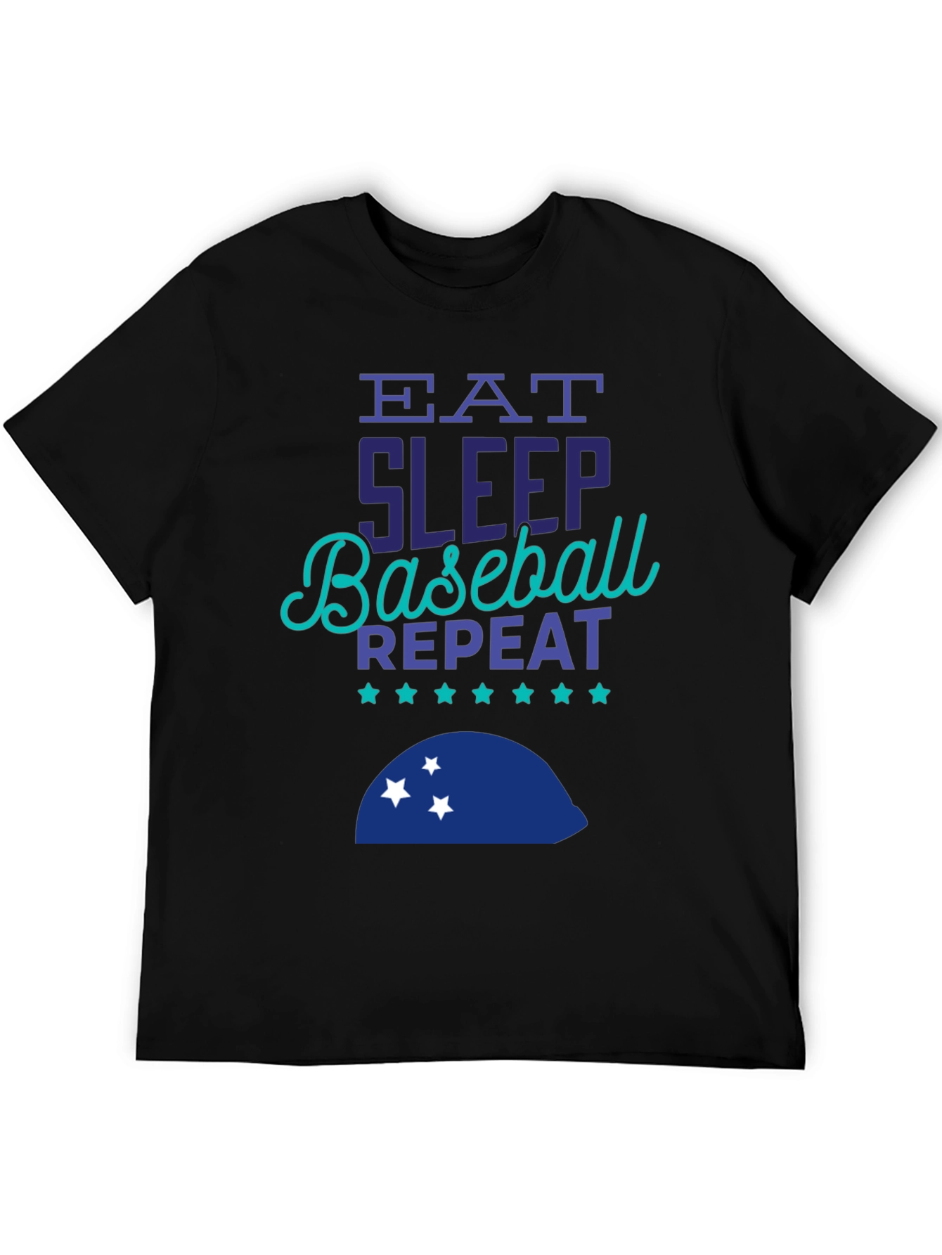 Eat Sleep Baseball Repeat T-Shirt