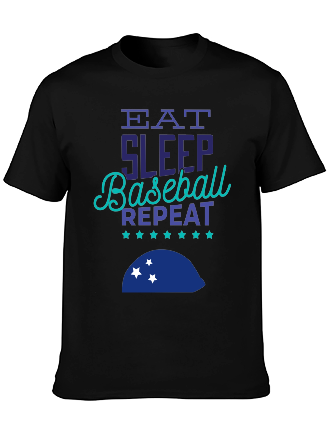 Eat Sleep Baseball Repeat T-Shirt