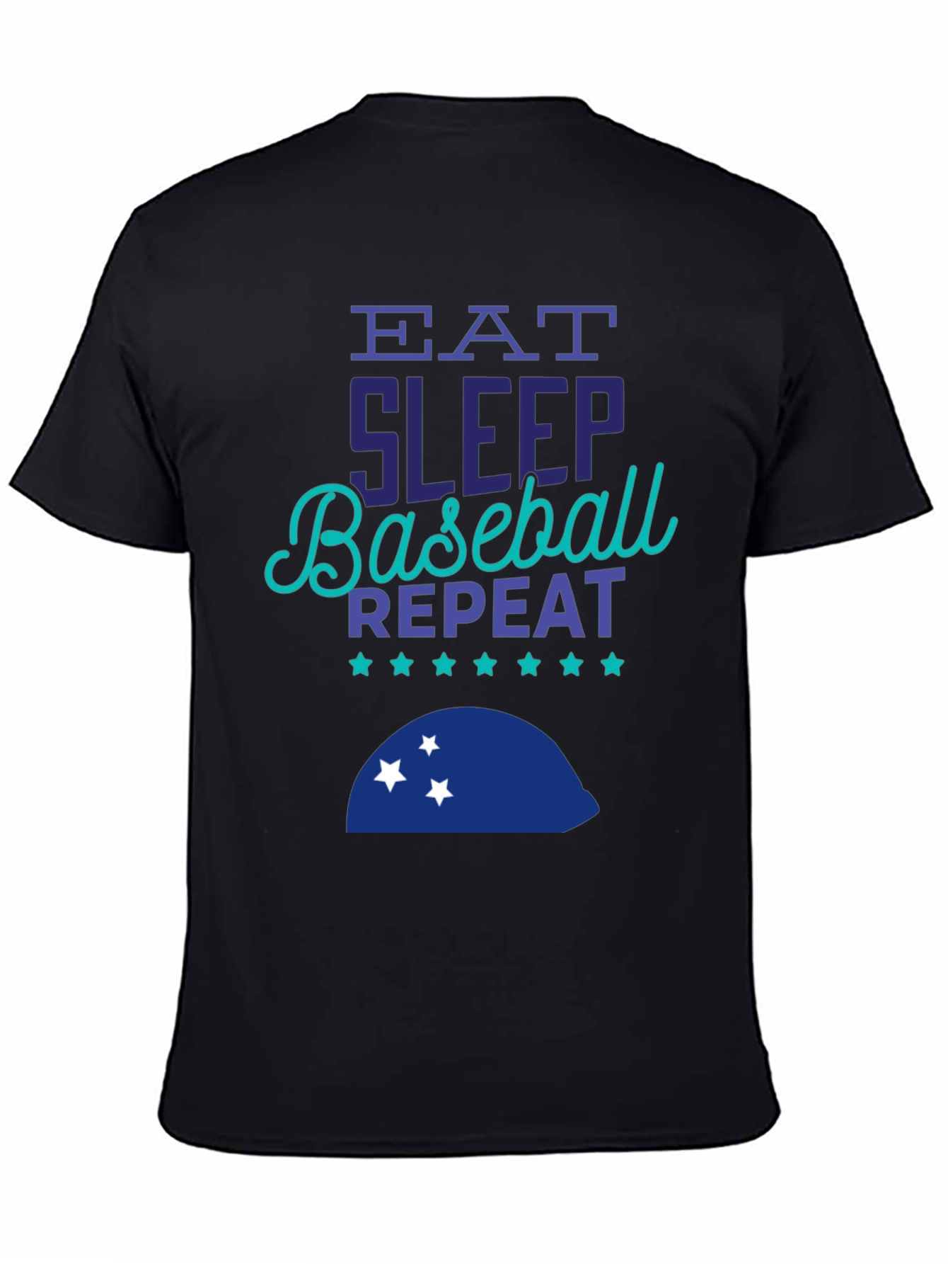 Eat Sleep Baseball Repeat T-Shirt
