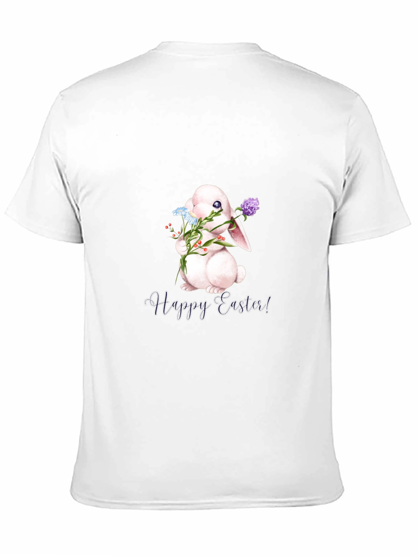 Happy Easter Bunny T-Shirt - Black