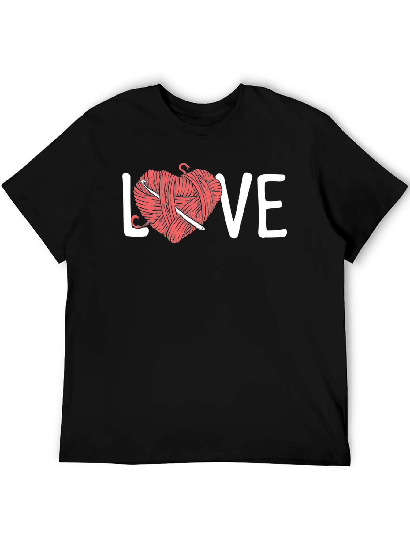 Crochet Love T-Shirt - Yarn Heart Tee