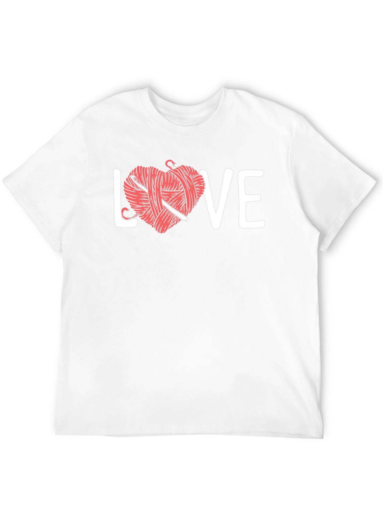 Crochet Love T-Shirt - Yarn Heart Tee
