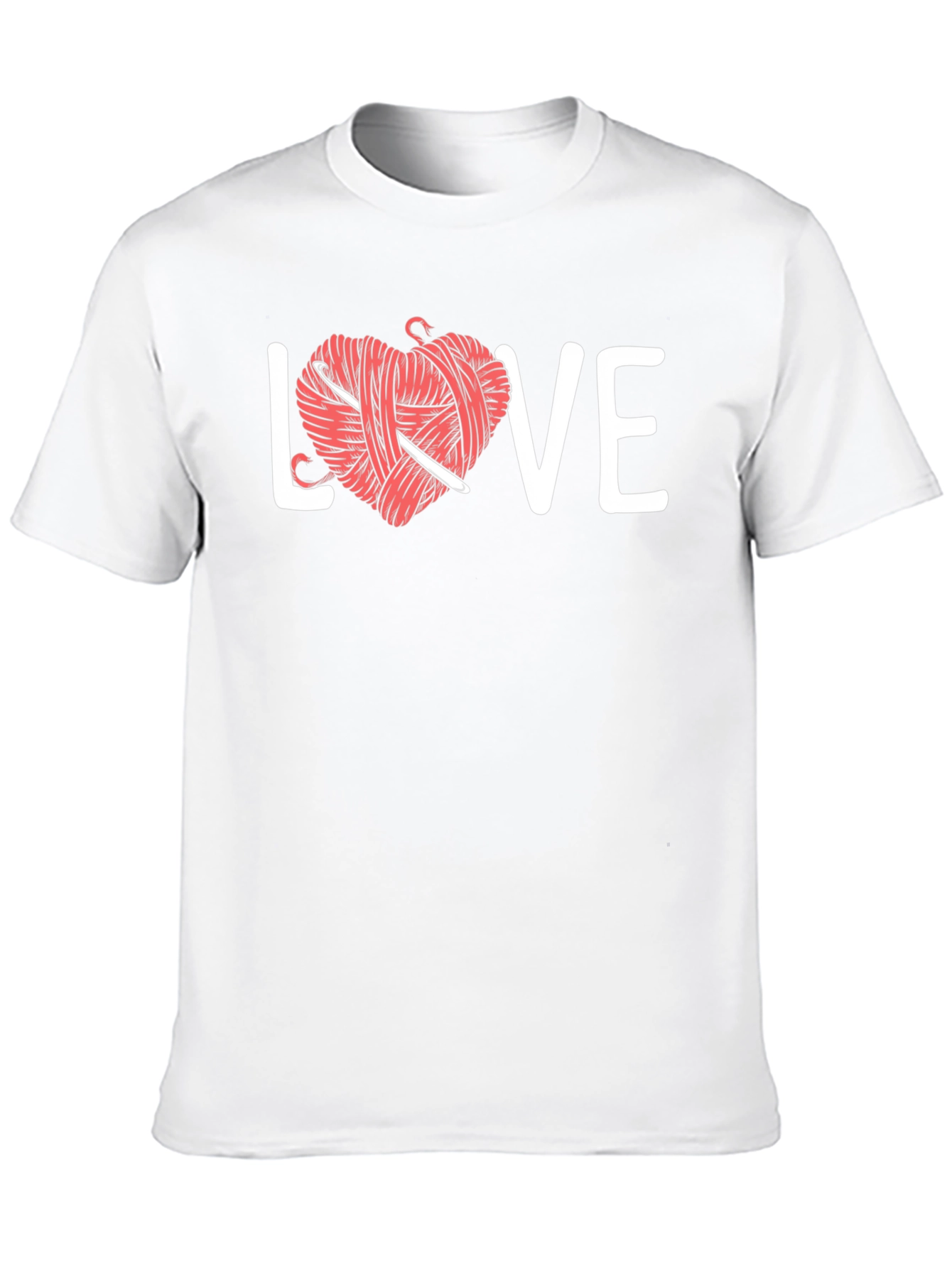 Crochet Love T-Shirt - Yarn Heart Tee