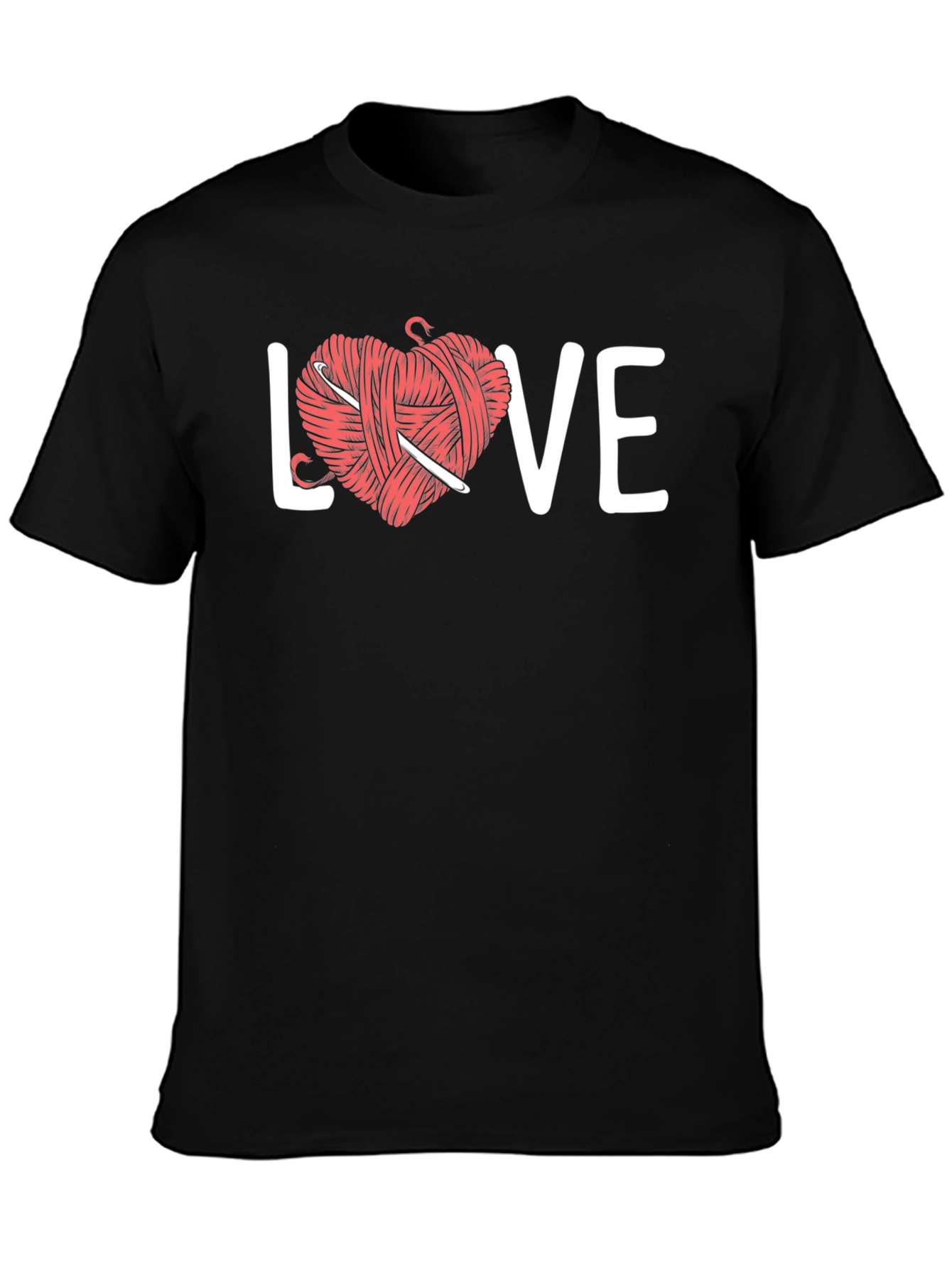 Crochet Love T-Shirt - Yarn Heart Tee