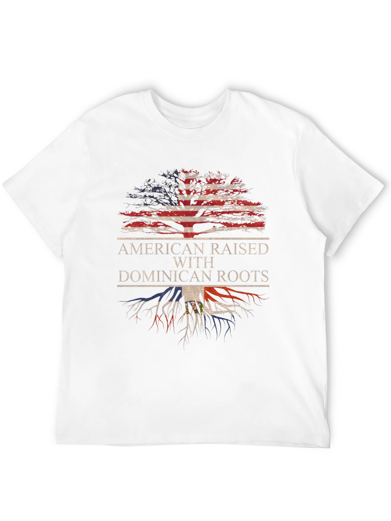 American Raised Dominican Roots Graphic Tee