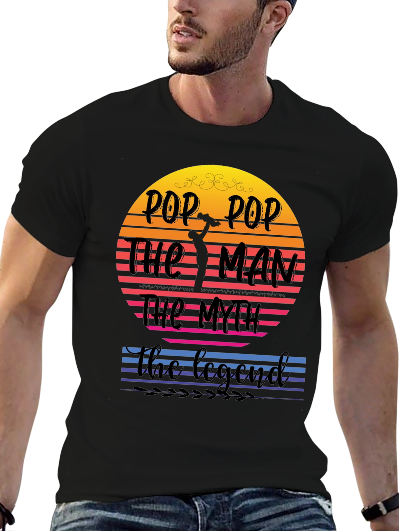 Pop Pop The Man T-Shirt