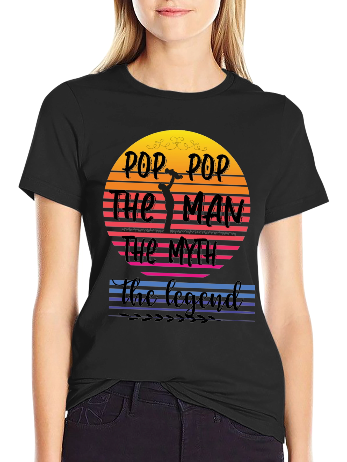 Pop Pop The Man T-Shirt