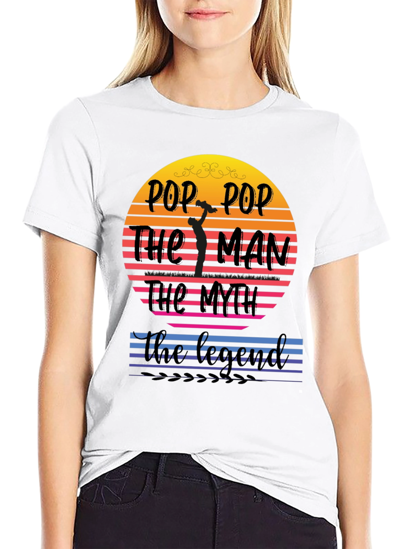 Pop Pop The Man T-Shirt