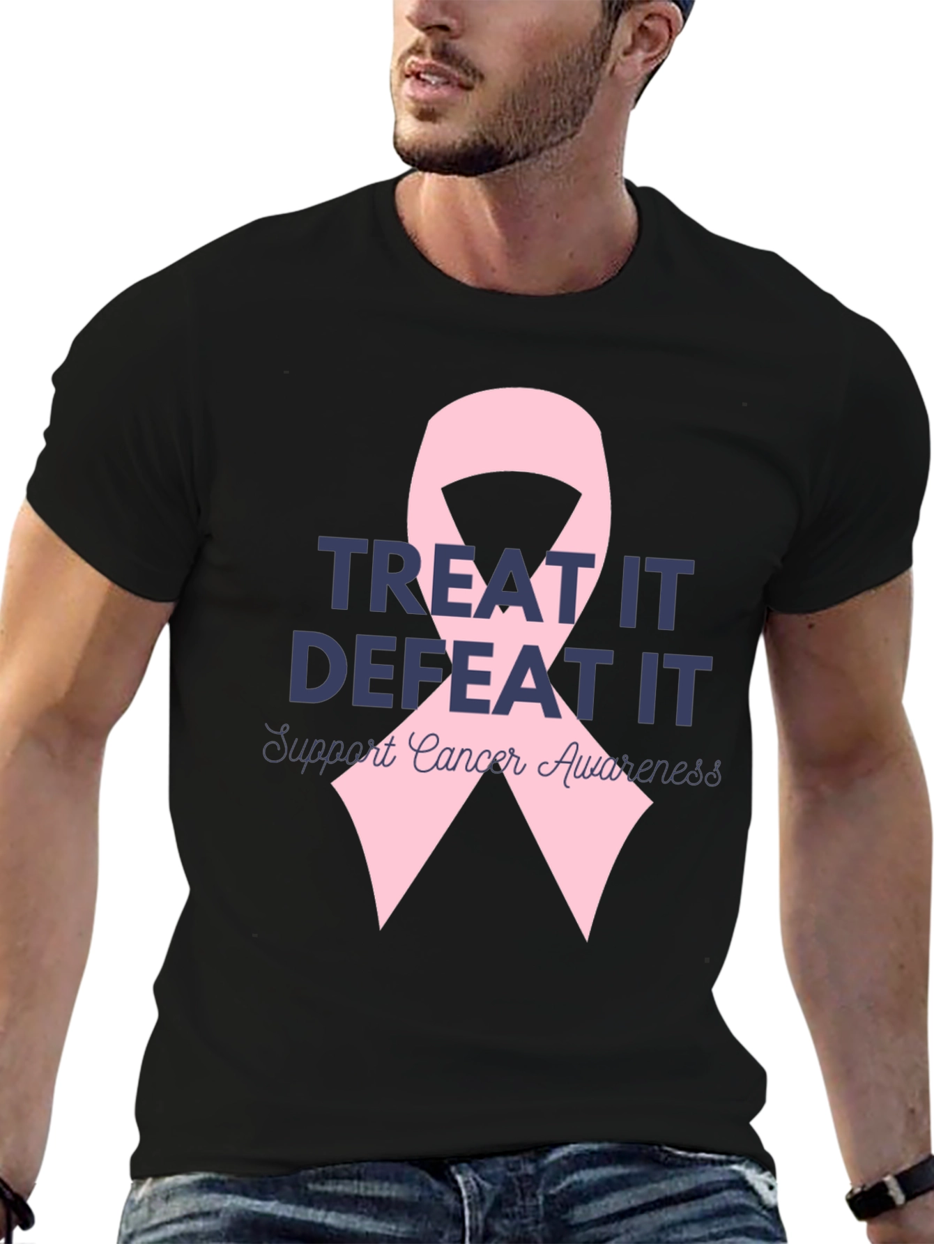 Treat It Defeat It Cancer Awareness T-Shirt