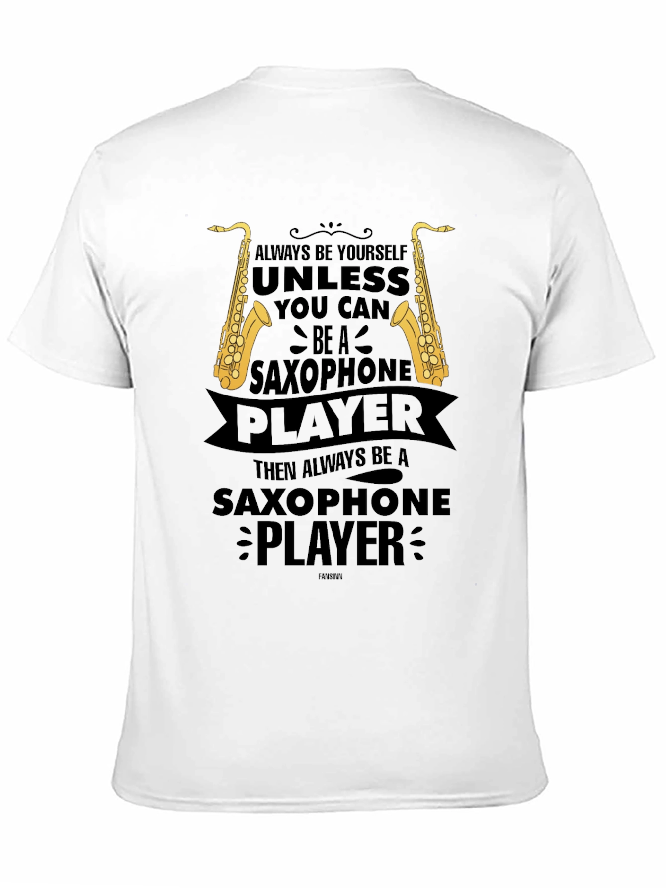 Saxophone Player Graphic T-Shirt - Musician Tee