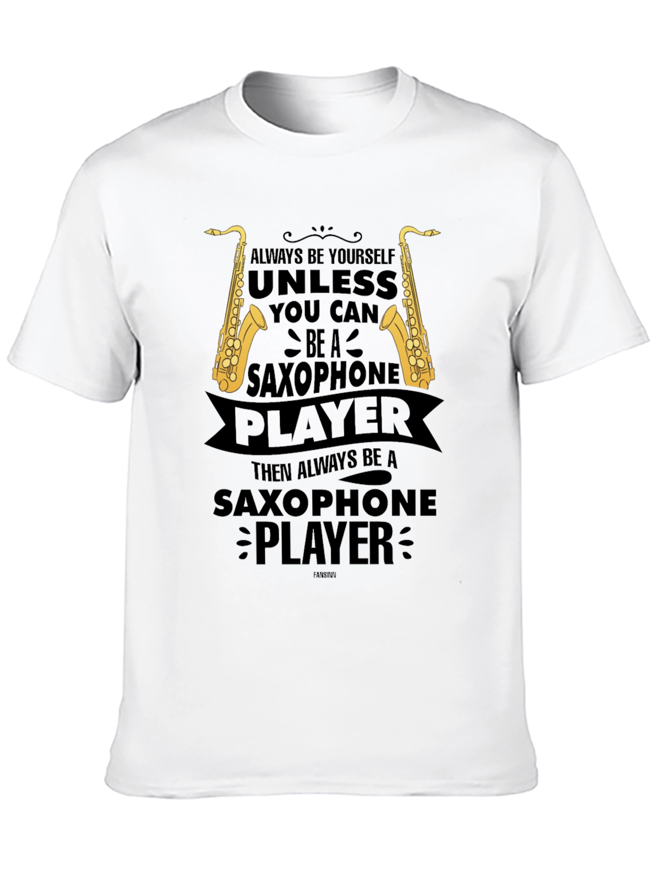 Saxophone Player Graphic T-Shirt - Musician Tee