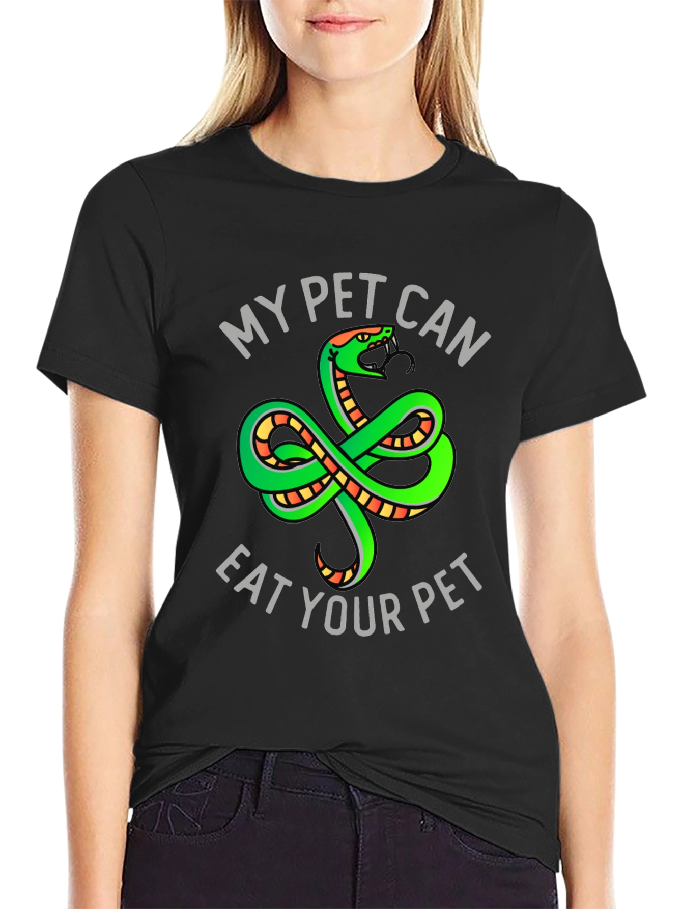 My Pet Can Eat Your Pet Snake T-Shirt