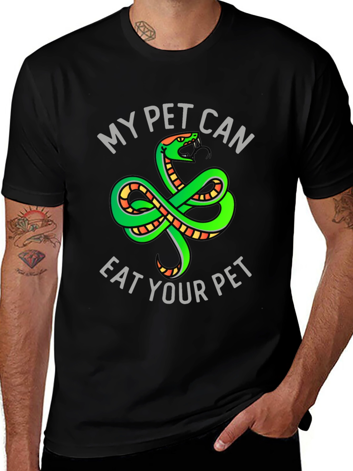 My Pet Can Eat Your Pet Snake T-Shirt