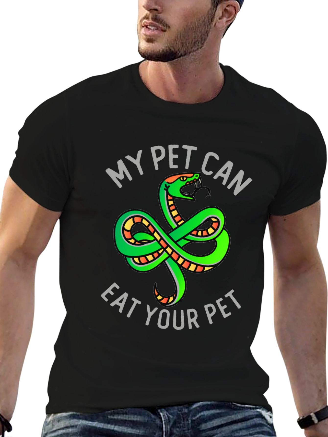 My Pet Can Eat Your Pet Snake T-Shirt