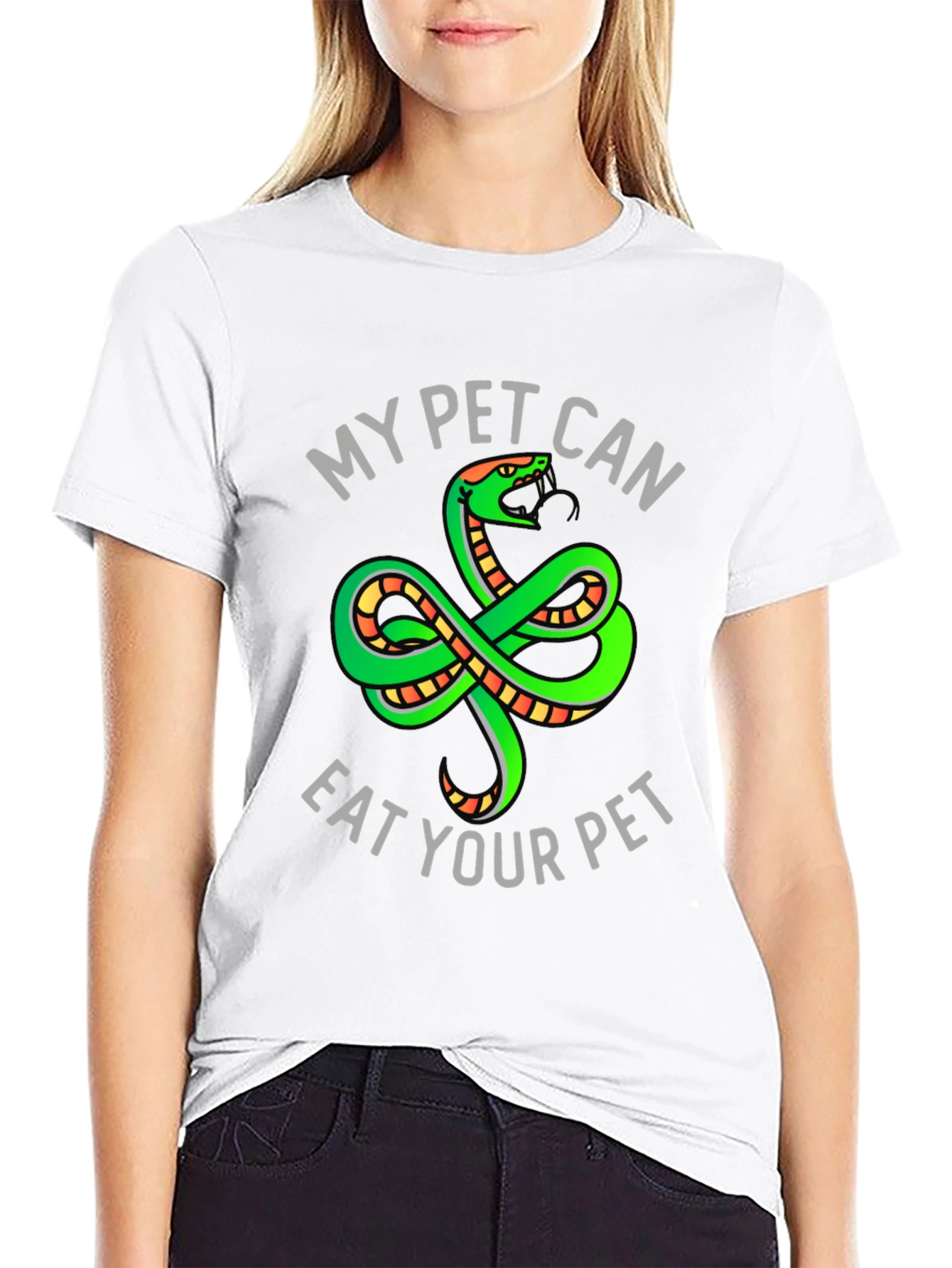 My Pet Can Eat Your Pet Snake T-Shirt