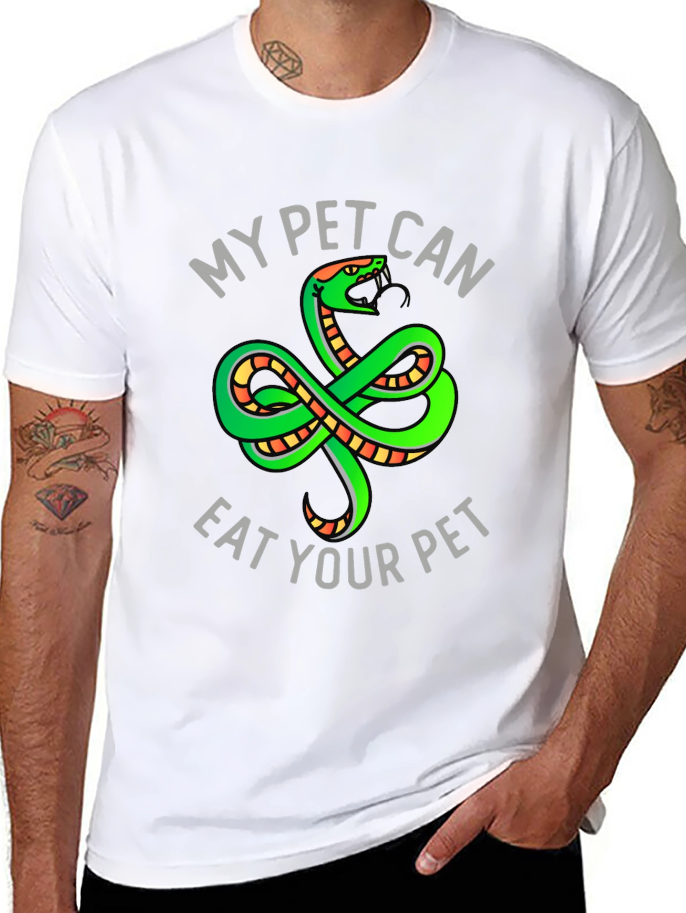 My Pet Can Eat Your Pet Snake T-Shirt