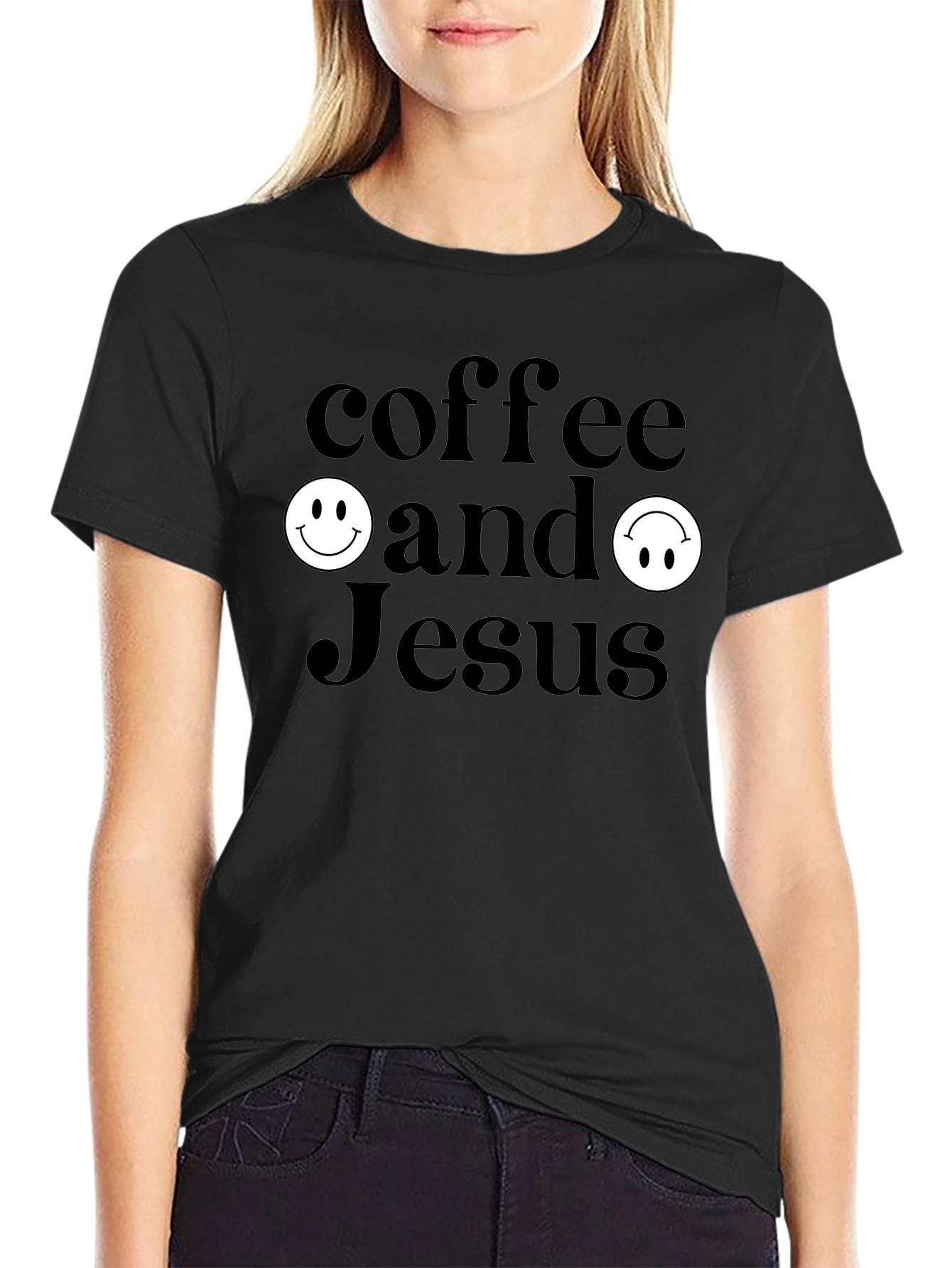 Coffee and Jesus Graphic Tee