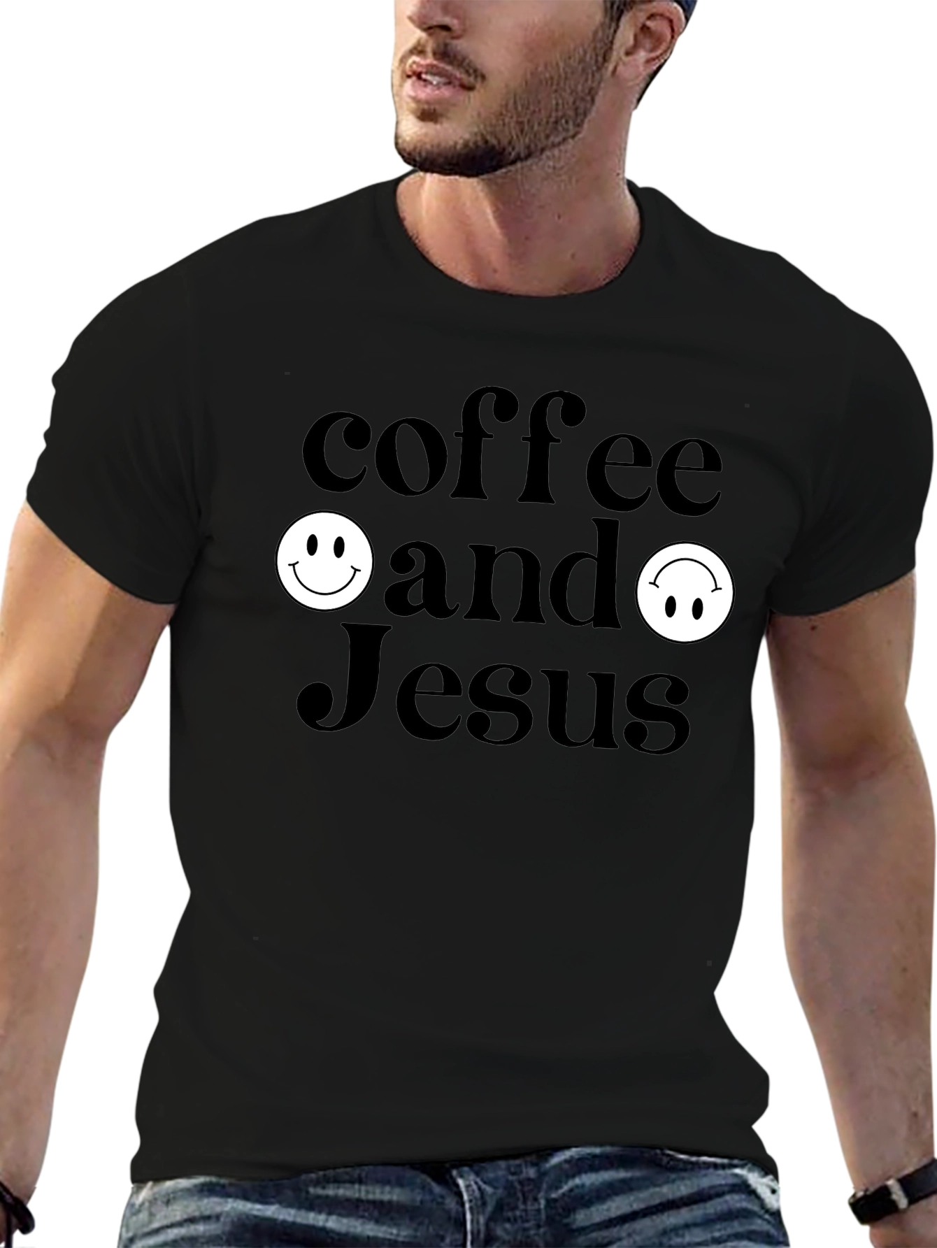 Coffee and Jesus Graphic Tee