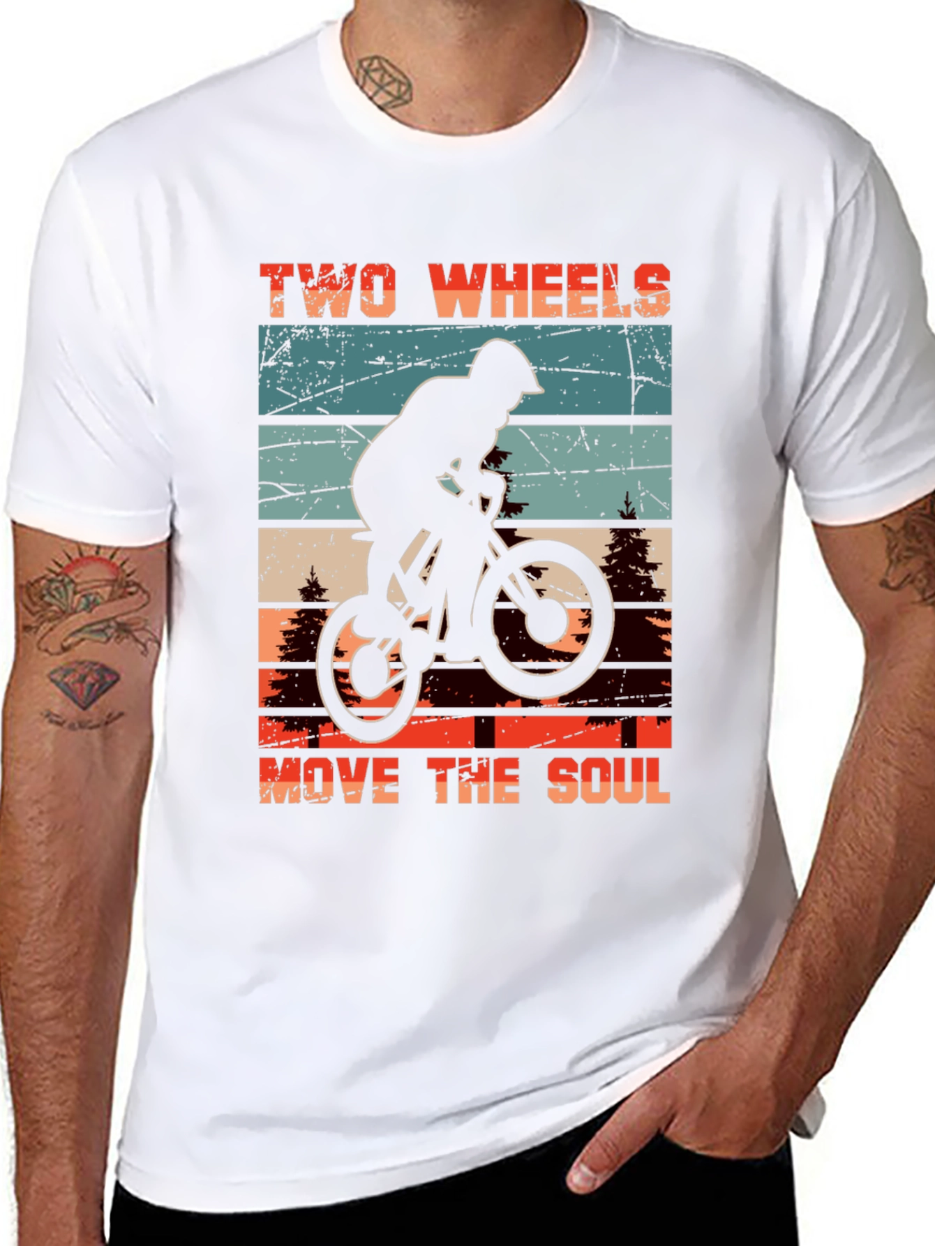 Two Wheels Move the Soul T-Shirt