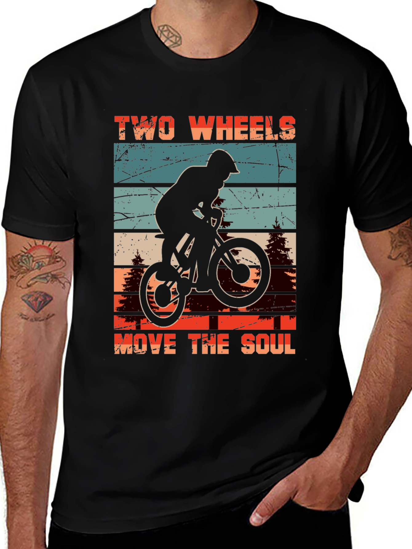 Two Wheels Move the Soul T-Shirt